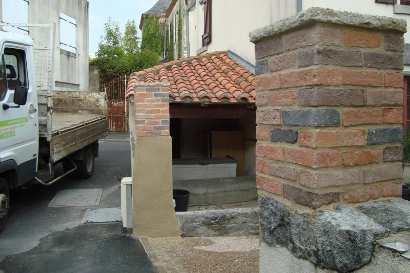 Pilliers en parements imitation briques en Vendée 85  